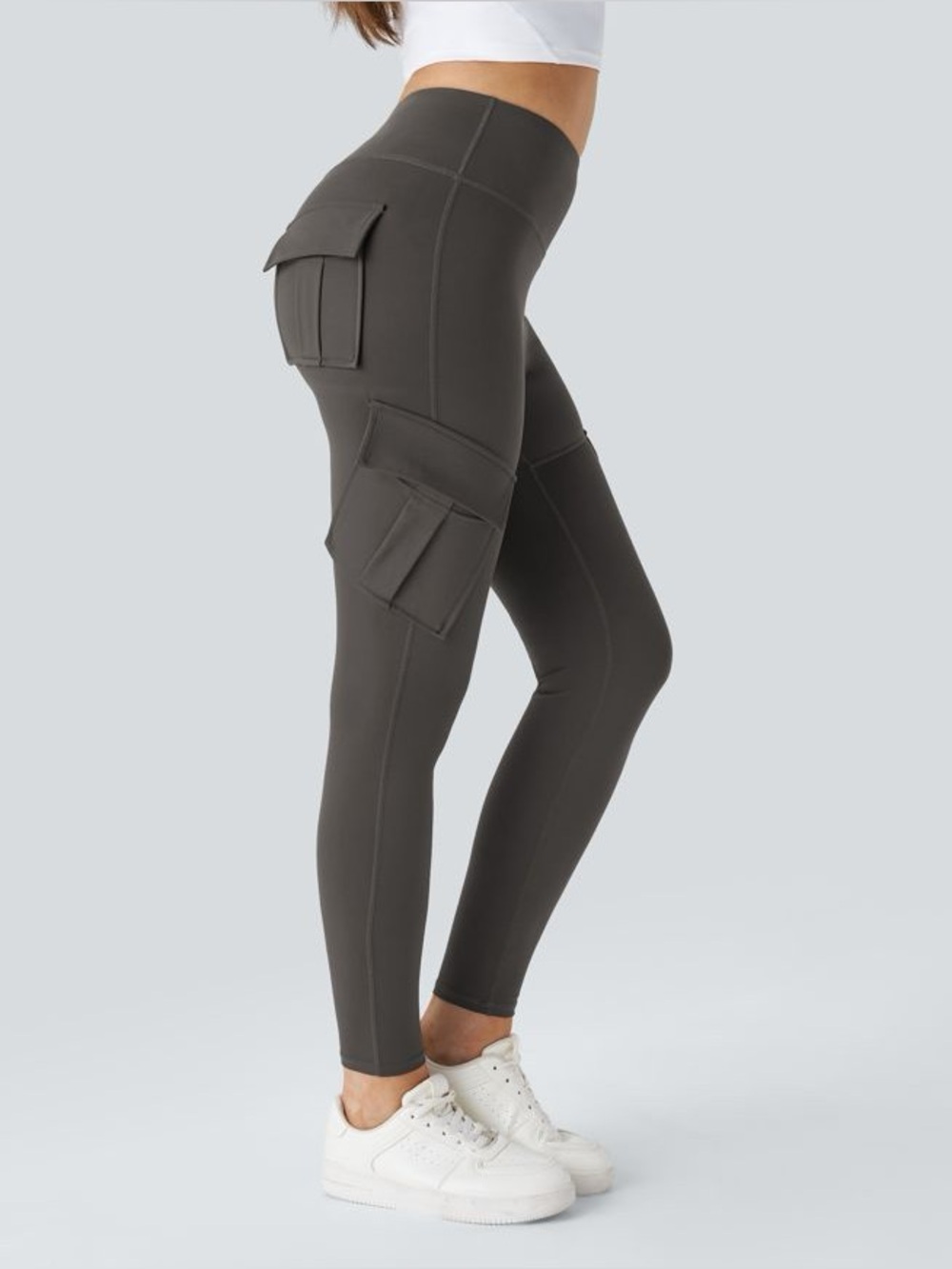 Halara DayStretch High Waisted Cargo Pocket Skinny Yoga Leggings